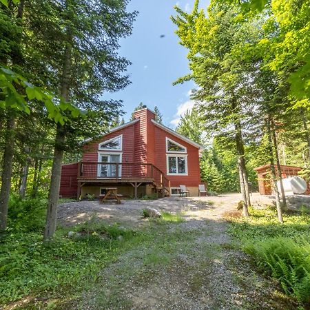 Saint-Raymond Les Chalets Tourisma - Chalet Dans Les Bois Avec Lac Prive - Le Colibri מראה חיצוני תמונה